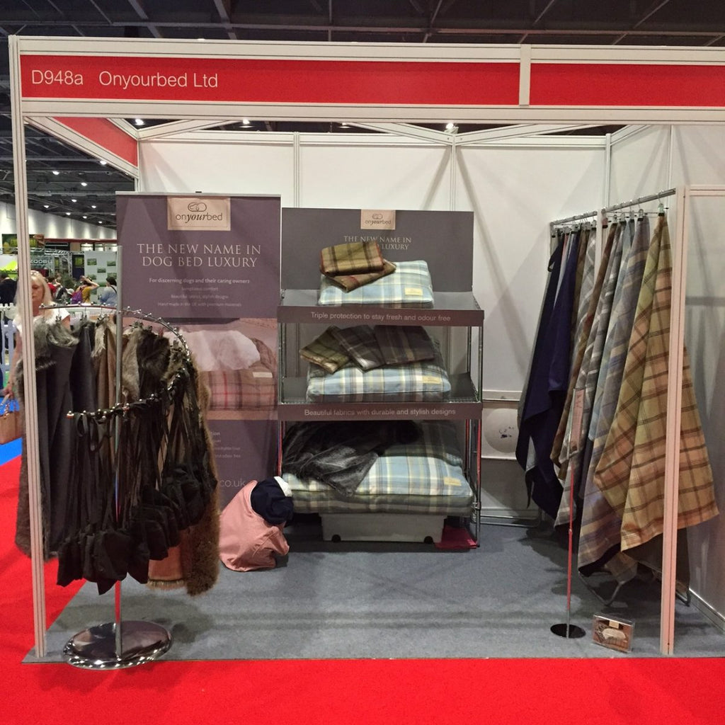 ONYOURBED AT THE NATIONAL PET SHOW 2016